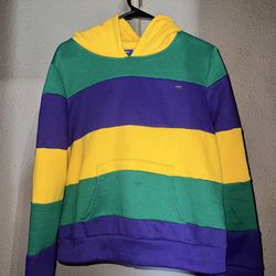 multi color hoodie
