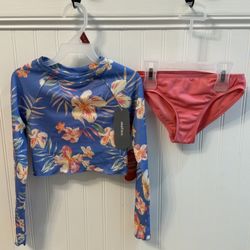 2 Piece Swim Suit (Size: 6x)