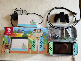 Nintendo Switch Console Animal Crossing: New Horizons Special Edition Bundle