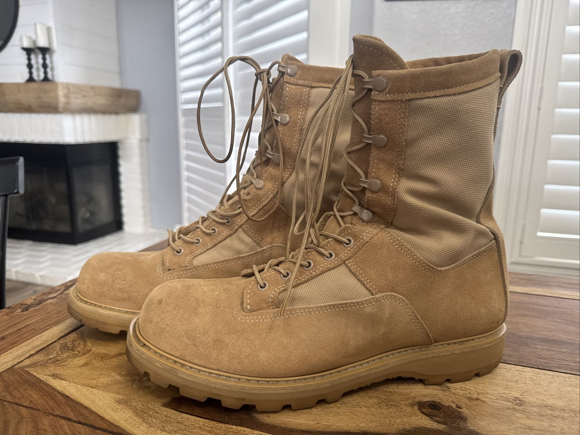 BATES Men’s Military Flight Combat Boots Gore-Tex Size 13 R 09-D-0033