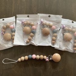 Baby Pacifier Clip, New