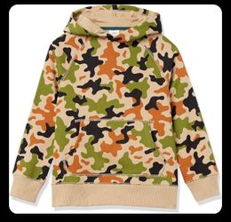 Long Sleeve Shirt Hoodie Sweatshirt Sweater Camo Kids Children's Size XXL Extra Large  14 16 shirt top