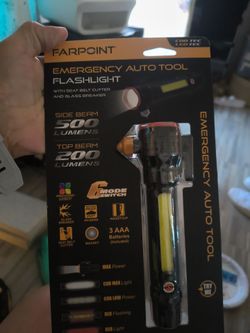 Farpoint Emergency Auto Tool Flashlight