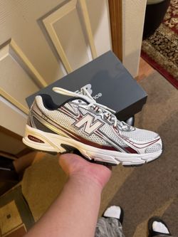 New Balance 740 Mercury Red And White