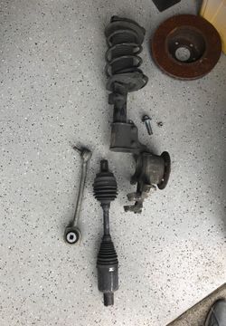 2012-2014 Mercedes C300 LEFT suspension parts