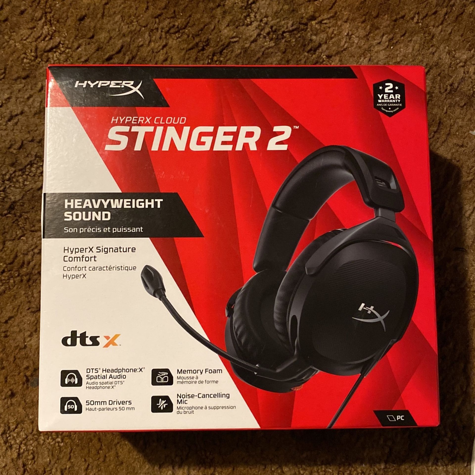 Stinger 2 Hyperdrive gaming headphones
