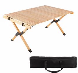 Portable Camping Wood Picnic Table