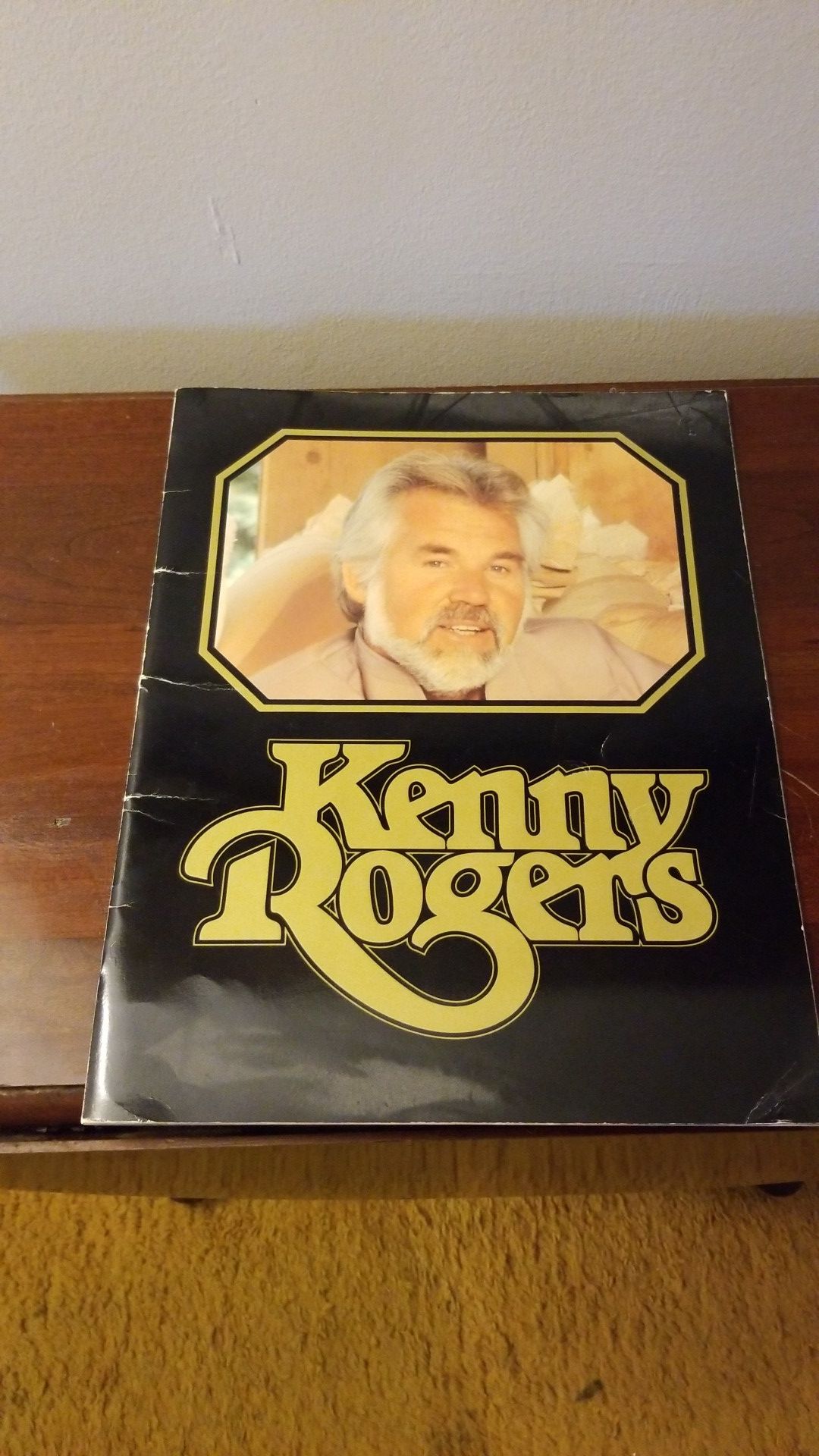 Kenny Rodgers A souvenir scrapbook.