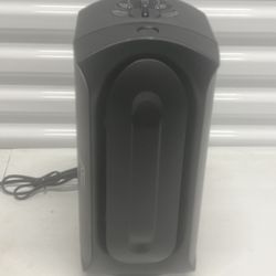 Hamilton Beach TrueAir Compact Air Purifier fan Model 04386A Black true air. Used in good condition with minor cosmetic blemishes. These blemishes are