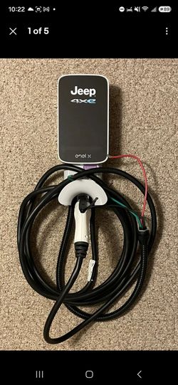 Jeep 4xe Enel X Level 2 EV Home Charger