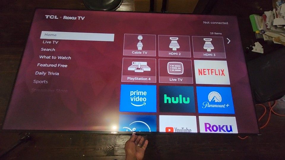 TCL 65" 4k UHD Smart ROKU TV
