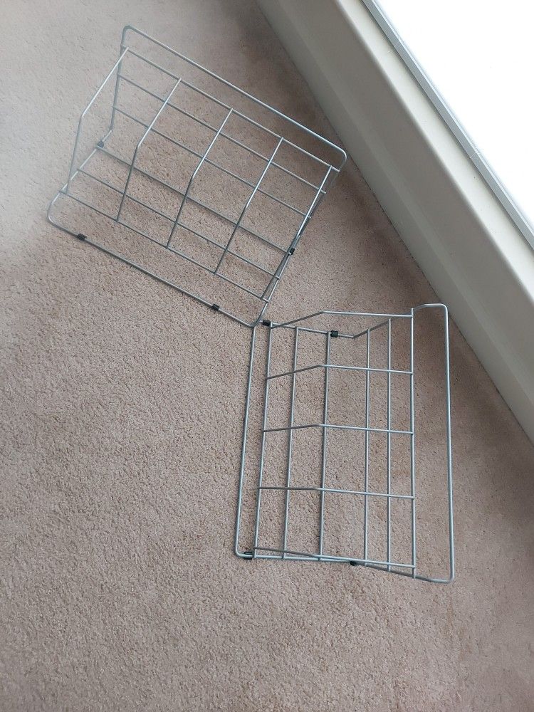 (2) Book Holder/Shelves