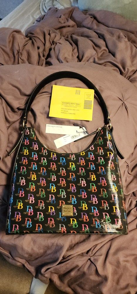 Dooney & Bourke Db75 1975 Multi Hobo