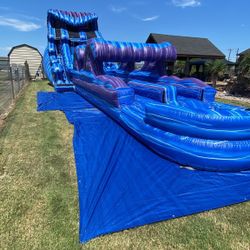 Dual Water slide With Slip And Slide For Sale 
