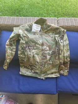 New US Army ECWCS Gen III Level 4 Wind Jacket OCP Camo XSM/Short NWT NSN
