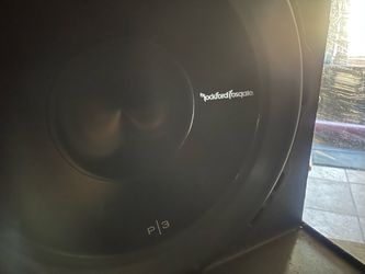 Rockford fosgate P3 15” full set-up