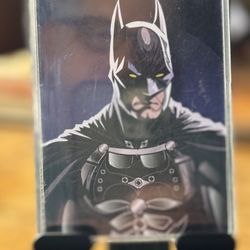 Batman Card Signed By Artist (rare)