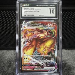Blaziken VMAX – 2021 Japanese VMAX Climax #020/184 – CGC Gem Mint 10 | Holo