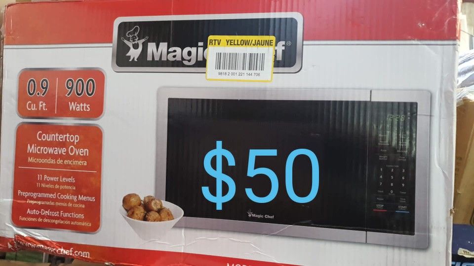 Magic Chef 0.7cuft. Stainless Microwave