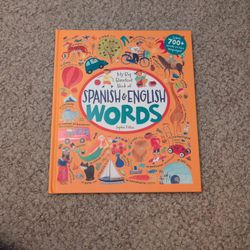 Brand New Hardback Book My Big Barefoot Book Of Spanish And English Words