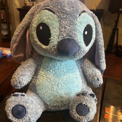 Disney Store Stitch Weighted Plush Doll - Like New 