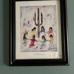 Ted De Grazia’Saguaro Dancers’