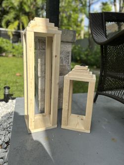 Wooden Lanterns