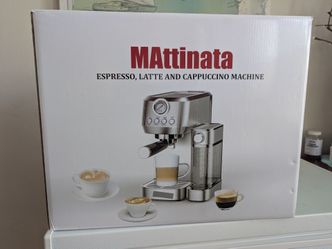 Mattinata Espresso, Latte, Cappuccino Machine