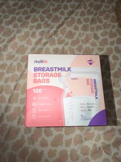 Milk storage bags
