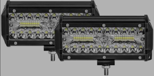7 Inch Square Spot Pods Light Bar High/Low Beam 4inch Work Driving Lamp For Truck Off Road SUV UTV ATV Fog