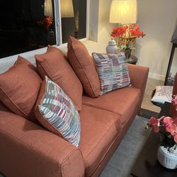 Loveseat From Rooms To Go   -  61” X 41”