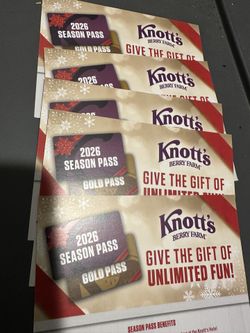 10 Knotts Berry Farm Tickets