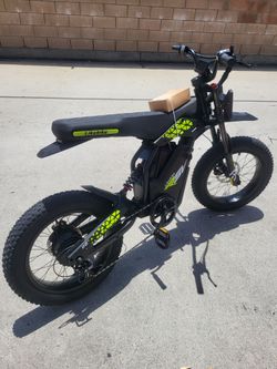 Electric Bike for Adults 2000W Peak Motor 37 MPH Fat Tire Dirt Ebike 48V 25ah