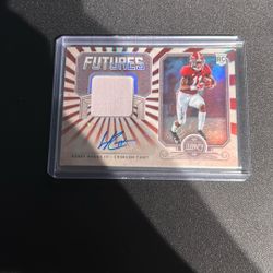 Henry Ruggs III Rookie Patch Auto Numbered 61 To 75