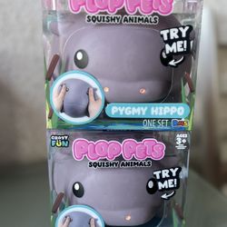Plop Pets Hippo Squishy