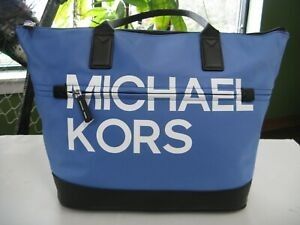 Brand New (NEVER USED) NWT Oxford Blue Michael Kors SPORT Backpack Handbag Designer MK Bag