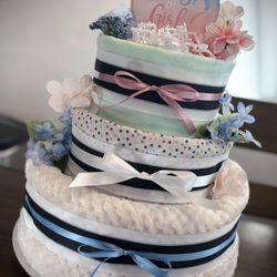 Baby Shower Diaper Cake Gift