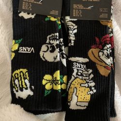 Two Men’s Pairs Crew Socks 9.5-13 Nwt