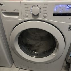4.5 Cu. Ft. Stackable Front Load Washer in White with Coldwash Technology