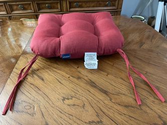 Arden Crimson Red Wicker Chair Cushion