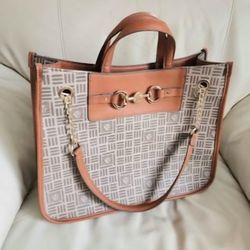 Anne Klein signature large tote, handbag,  shoulder bag, like new