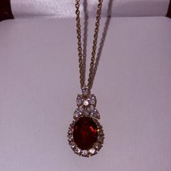 Ruby Jewelry Set 