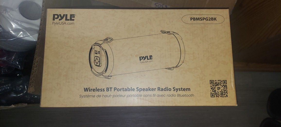 Pyle Wireless Portable Bluetooth Speaker, Brand New Unopened Box