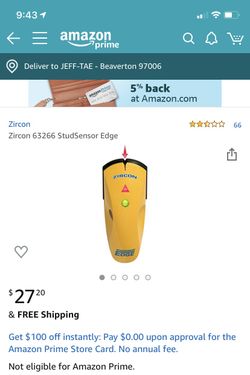 Zircon stud finder
