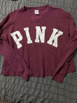 Pink Crop Sweater 