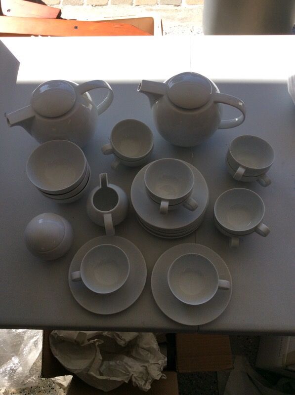 Studio Nova Tivoli white coffee/tea set