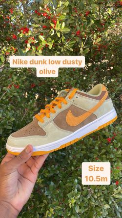 Nike dunk low dusty olive 10.5m