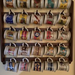 Franklin Porcelain Mug Collection -1984+85