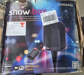 Show Box Multi-function Musical Electrical Outlet Multi-design Christmas Indoor/Outdoor Light Show Projector