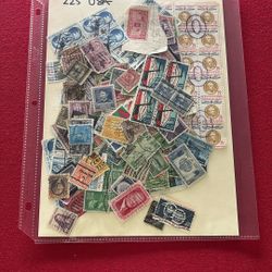 225 US Postage Stamps 